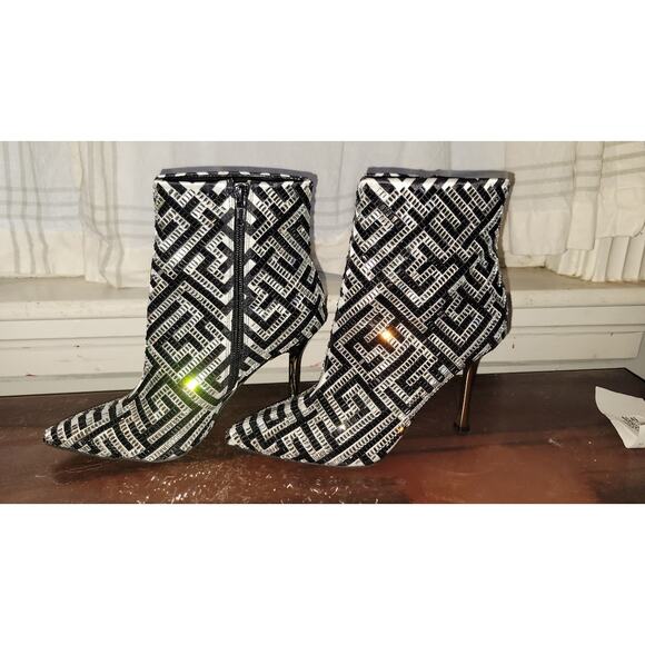 INC Womens Ramika Embellished Booties‎ Size 6 - Picture 2 of 13